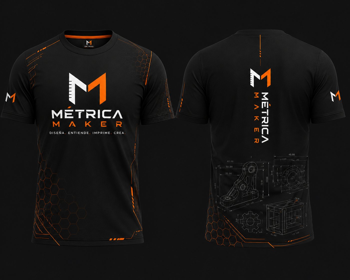 Camiseta Técnica Métrica Maker
